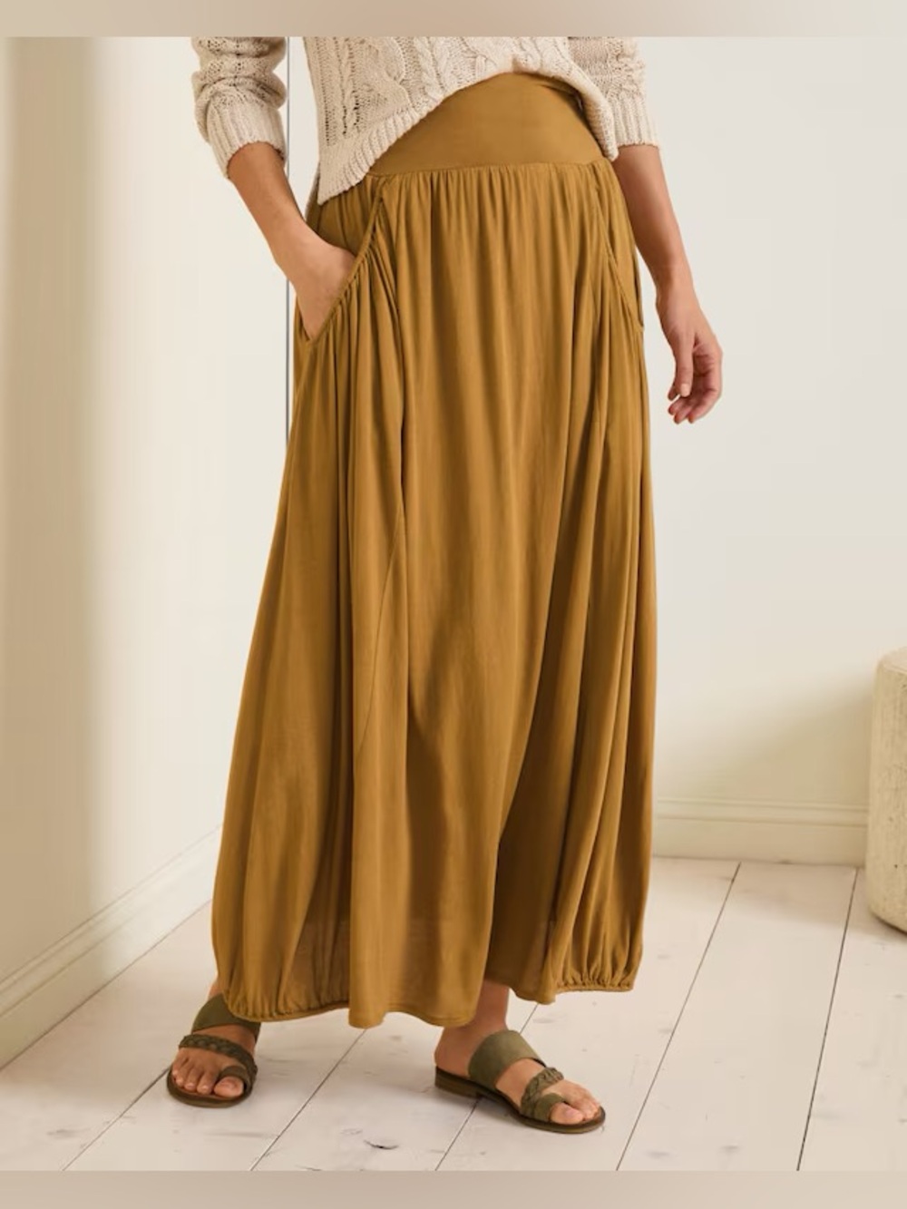 Garnet Hill Favorite Maxi Knit Skirt